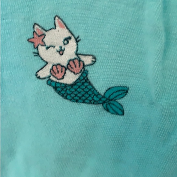 Mermaid-Kitty shirt for girls - Picture 3 of 3